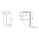 Bosch vrieskast GSN36VWEP - Serie 4 - Wit