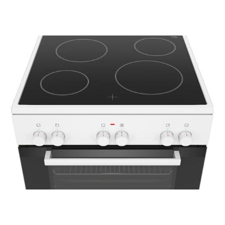 Bosch keramisch fornuis HKA004020U - Serie 2 - Wit