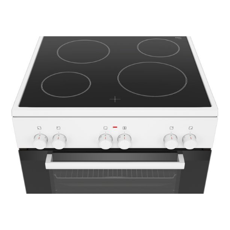 Bosch keramisch fornuis HKA004020U - Serie 2 - Wit