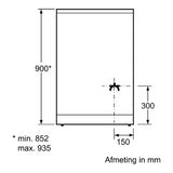 Bosch keramisch fornuis HKA004020U - Serie 2 - Wit