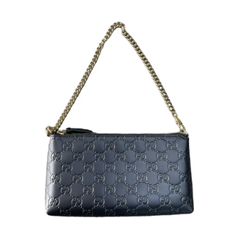 Gucci handtas leder zwart
