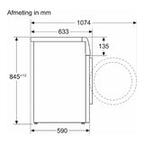 Bosch wasmachine WGH246A7NL - Serie 6 - met stoom