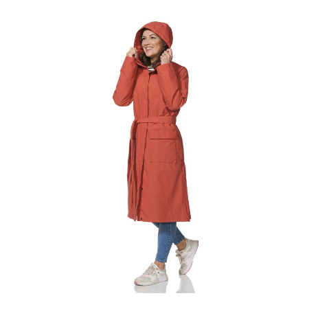 Happy Rain Days - Dames regenjas Rome hot sauce - maat M