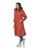 Happy Rain Days - Dames regenjas Rome hot sauce - maat L (eu 40)