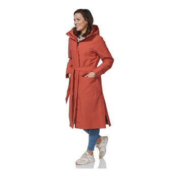 Happy Rain Days - Dames regenjas Rome hot sauce - maat XL (EU 42)