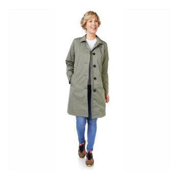 Happy Rain Days - Dames Regenjas Bilbao Moss - maat L