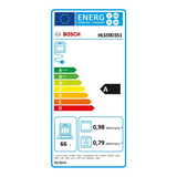 Bosch inductiefornuis HLS59D351 - Serie 6 - Vrijstaand 