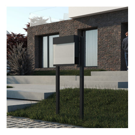 Brievenbus Manhattan Special Wit / Zwart