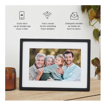 Skylight® - Digitale Fotolijst met wi-fi