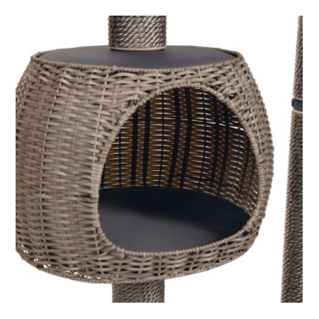 Karlie krabpalen - Karlie buitenkattenboom Nicky Grey