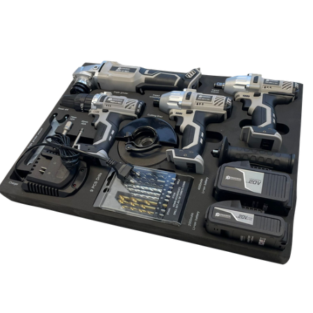 Stahltech Powertool Set van 4 Machines 