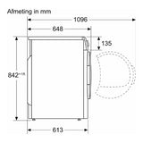 Siemens warmtepompdroger WQ45G2D5NL - IQ500 
