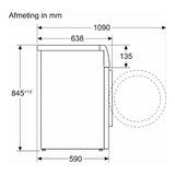 Siemens wasmachine WG44G20BNL - iQ700 - met stoom