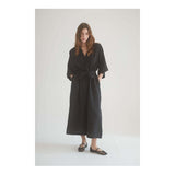 Dames Cossac Black kimono jumpsuit - maat L