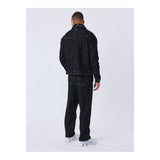 Kalash x PXP unisex checkerboard pattern denim pants , maat s black