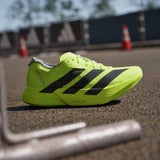 Adidas Adizero Adios Pro 4 heren sportschoenen - maat 44 2/3 - neon geel / zwart