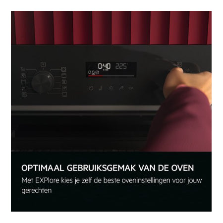 AEG inbouwoven OS6P50WAK - 6000 SenseCook - Zwart