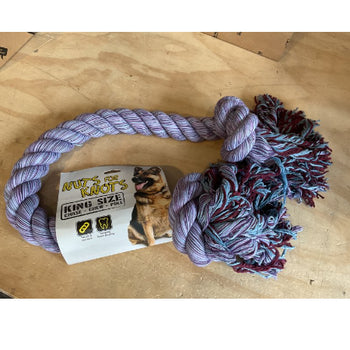 Happy Pet - King Size Tug Flostouw - Assorti - 123 cm (XL)