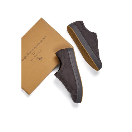 Willé Veganistische suède dames sneakers zwart maat 40 