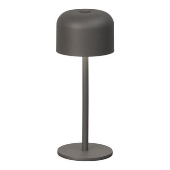 Draadloze Tafellamp - Gun metal