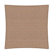 Sunfighters waterdoorlatend schaduwdoek vierkant 500x500cm Zand 320gr/m2