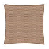 Sunfighters waterdoorlatend schaduwdoek vierkant 500x500cm Zand 320gr/m2