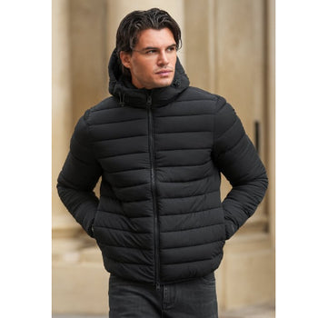 Icon - The Luca Hooded Jacket - Zwart - maat M