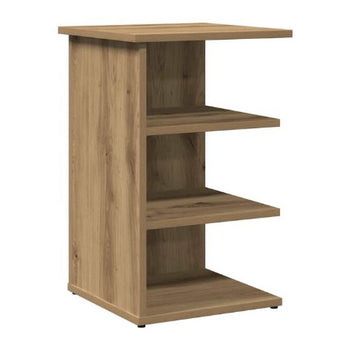 vidaXL Dressoir 35x35x55 cm bewerkt hout artisan eikenkleur