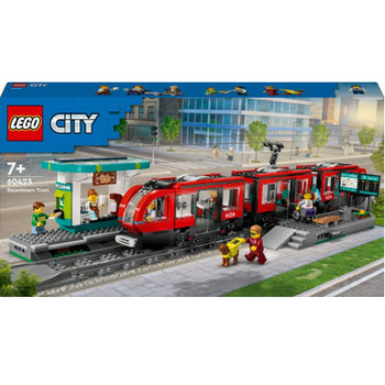 LEGO City Stadstram en station - 60423