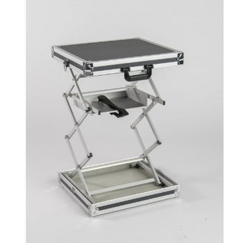 Quiffice koffer QX-120 antraciet/rvs
