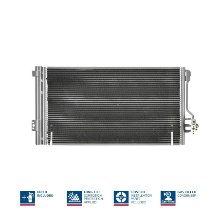 NISSENS 940178 Condensor voor airco geschikt voor MERCEDES-BENZ VIANO, VITO