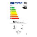 Bosch koelkast KGN492IAF - breed 70 cm - RVS