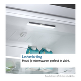 Bosch koelkast KGN492IAF - breed 70 cm - RVS