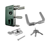 Swing gate lock GTS 2 green RAL 6009 handle no. 1047
