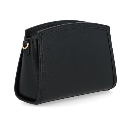 Michael Kors - Crossbody bag Chantal Grande in black grained leather.