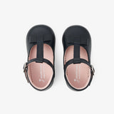 Jacadi schoenen eerste stapjes - baby meisje - marineblauw -maat 19