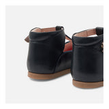 Jacadi schoenen eerste stapjes - baby meisje - marineblauw -maat 19