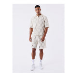 Unisex Kalash x PXP shorts met geborduurde patchwork - maat XXL