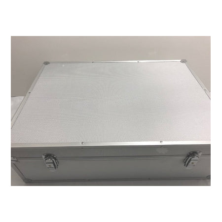 CD koffer DJ case voor 140 CDs - zilverkleurig