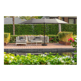 Toscano Feel Furniture – Toscano – Grote Parasol – Twin – 4.5 Meter – Donkergrijs