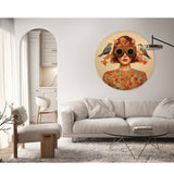 Muurcirkel Vogelspotter - Mirjam Duizendstra - 60cm