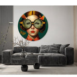 Muurcirkel Underwater art - Mirjam Duizendstra - 60cm