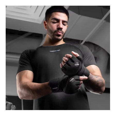 Hayabusa Binnenhandschoenen Elite Quick Wraps Zwart - Maat L