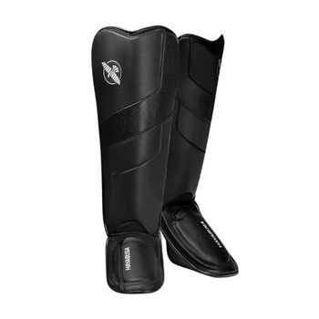 Hayabusa T3 Full Back Scheenbeschermers Zwart - Maat S
