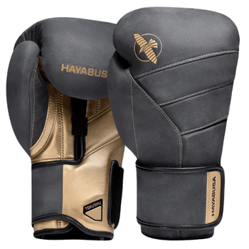 Hayabusa T3 LX Obsidian Boxing Gloves - Maat 12oz