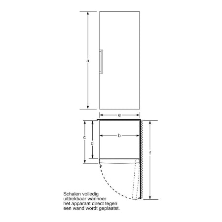 Siemens vrieskast GS58NAWCV - iQ500 - Wit