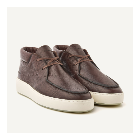 Nubikk Jiro Gio Brown Grain Loafer voor Heren - Maat 41