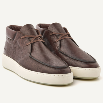 Nubikk Jiro Gio Brown Grain Loafer voor Heren - Maat 46