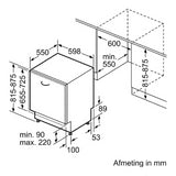 Siemens inbouwvaatwasser SN63EX04TE - iQ300