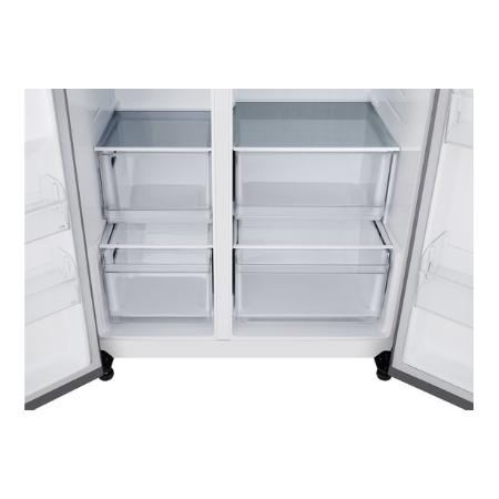 LG Amerikaanse koelkast GSBC40PYPE - Zilver